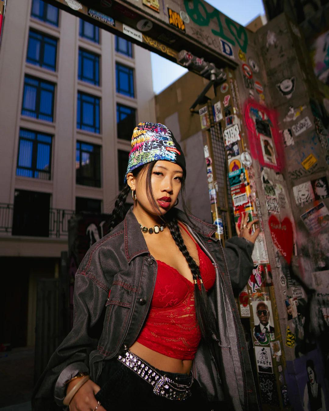 Sprayground SPLIT GRAFF BEANIE