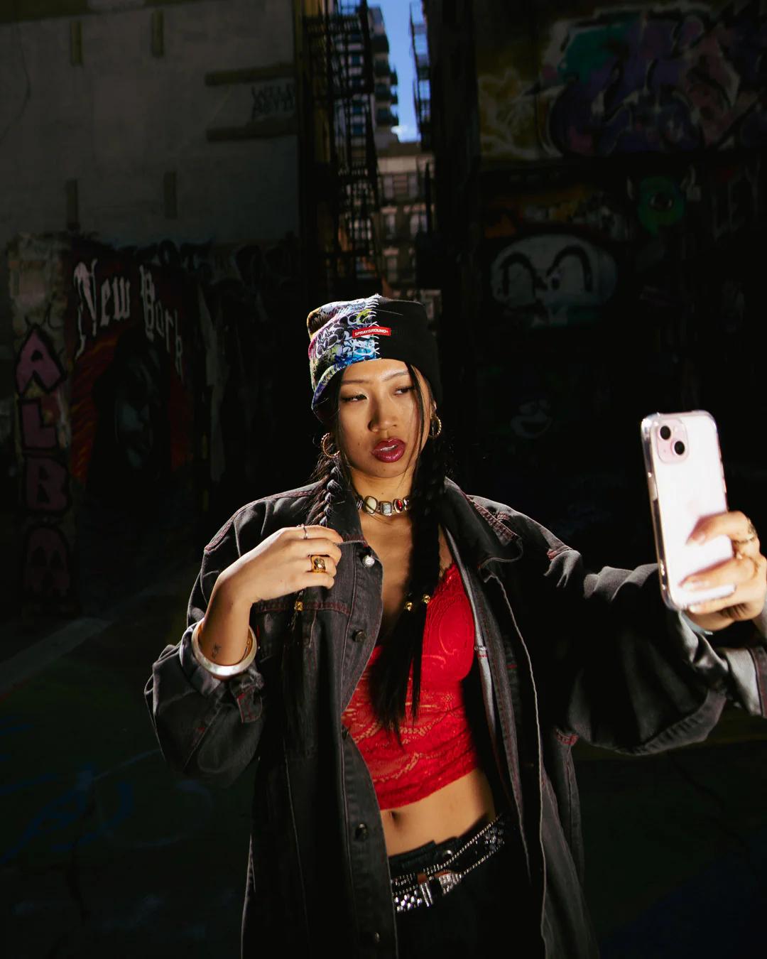 Sprayground SPLIT GRAFF BEANIE
