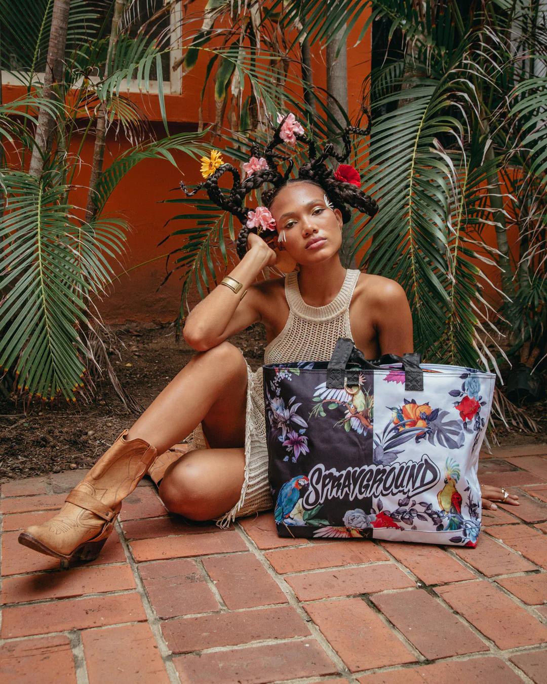 Sprayground SHADOW FLIGHT BEACH TOTE