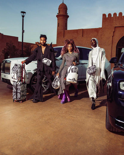 Sprayground A.I.8 AFRICAN INTELLIGENCE - ORIGIN STORY SHARK HANDBAG