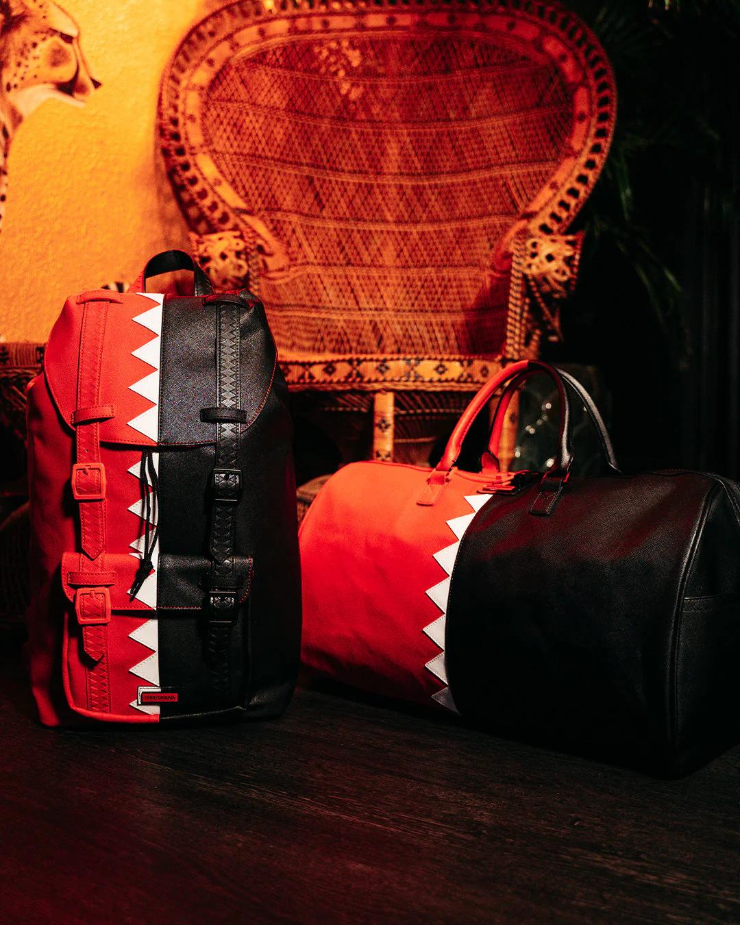 Sprayground VERTICAL SHARK CUT & SEW HILLS BACKPACK