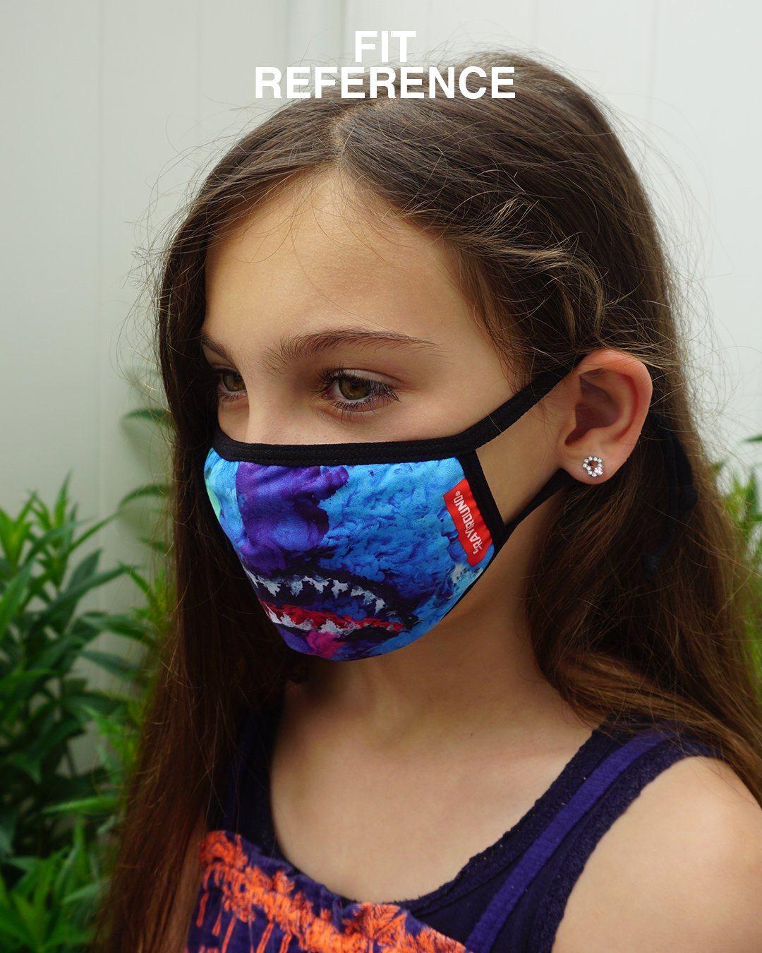 Sprayground KIDS FORM FITTING MASK: ASTRO BUBBLE