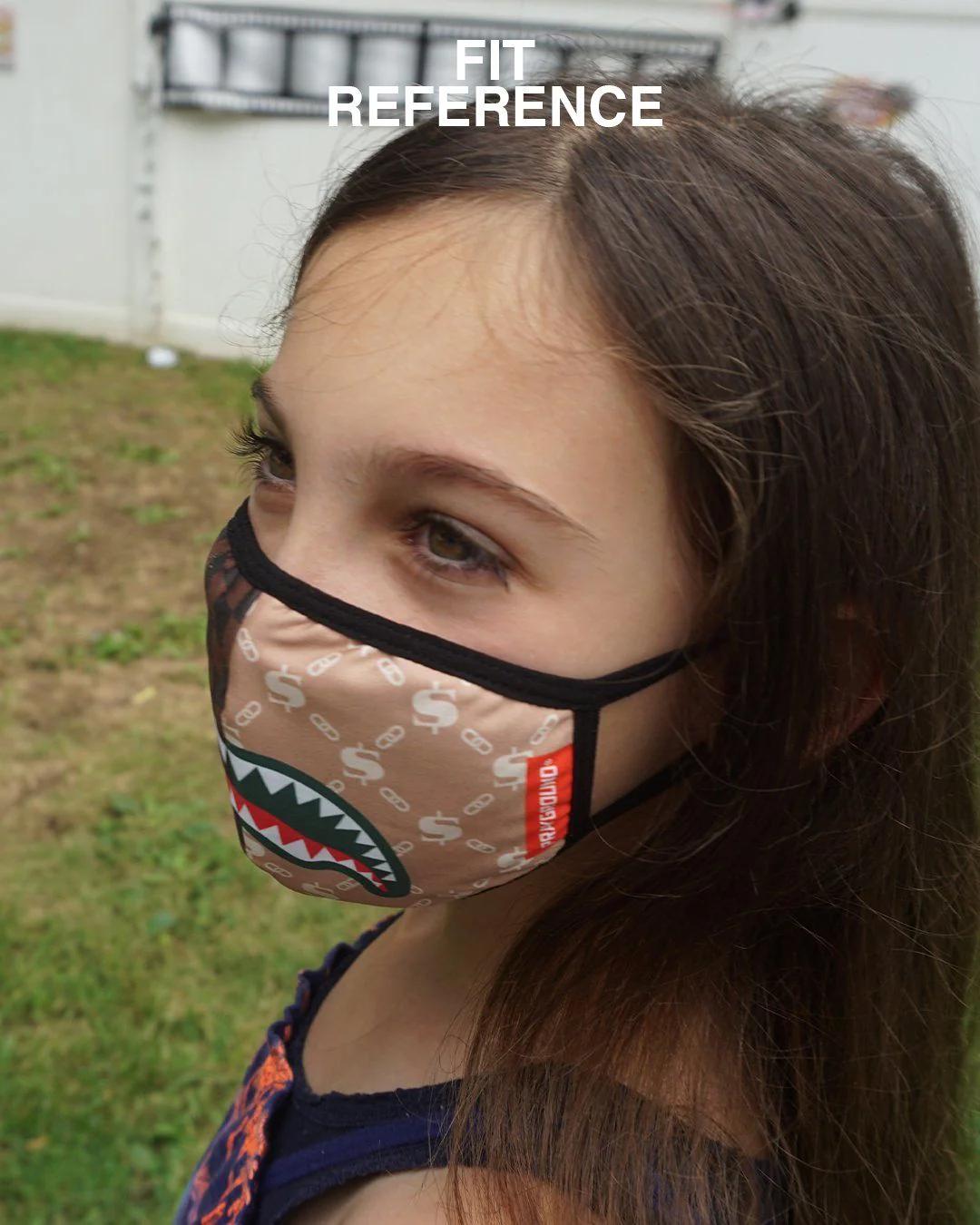 Sprayground KIDS FORM FITTING MASK: ASTRO BUBBLE