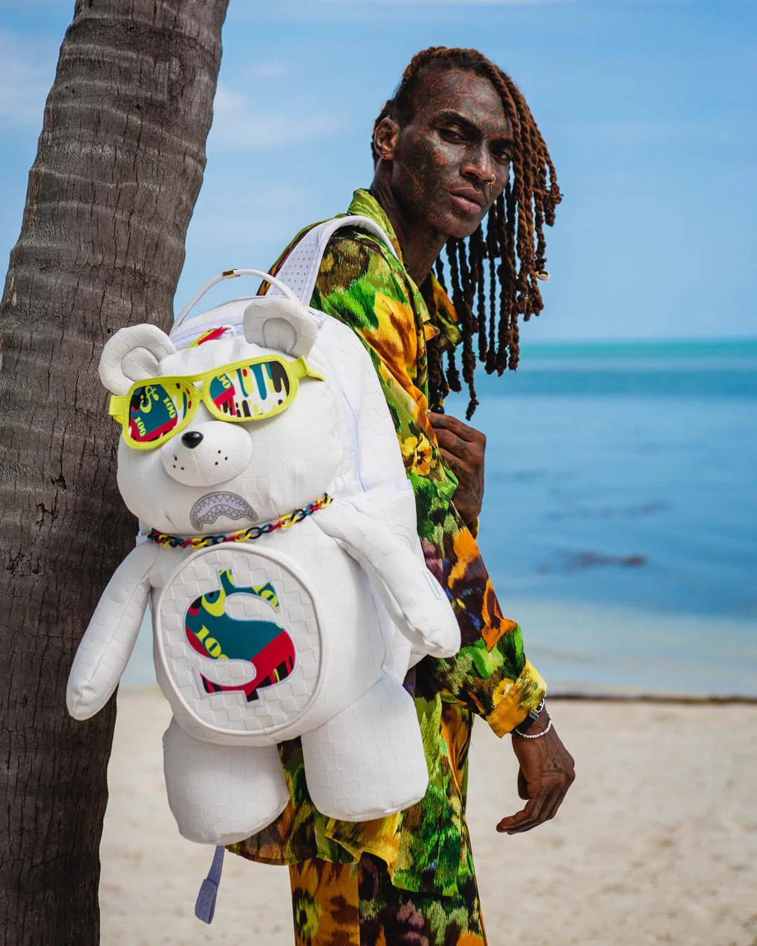 Sprayground SHOW UP SHOW OUT MONEYBEAR TEDDYBEAR BACKPACK