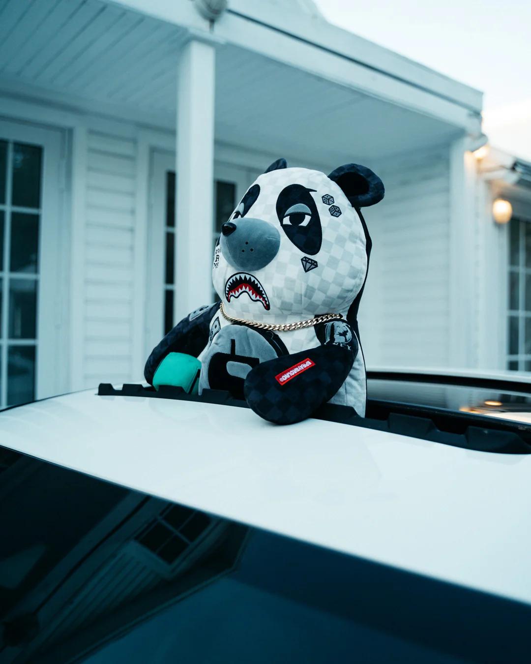 Sprayground MONEYBEAR TEDDYBEAR BACKPACK PANDA PANDA PANDA
