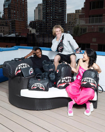 Sprayground WHAT THE BEEP' SHARK MINI DUFFLE