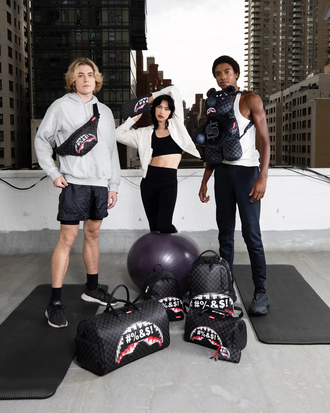 Sprayground WHAT THE BEEP' SHARK MINI DUFFLE