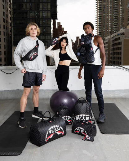 Sprayground WHAT THE BEEP' SHARK MINI DUFFLE