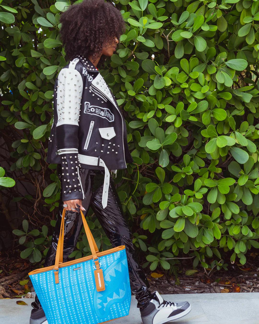 Sprayground ILLUCHAINS TURQ TOTE