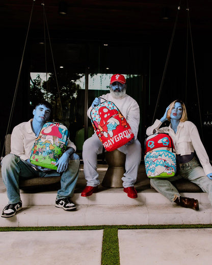Sprayground SMURFS IN THE GARDEN BACKPACK