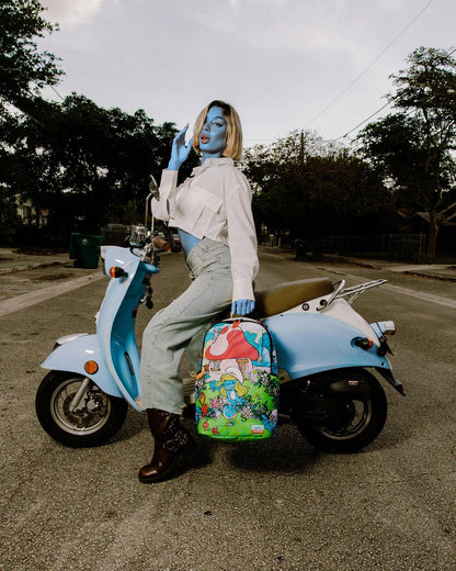 Sprayground SMURFS IN THE GARDEN BACKPACK